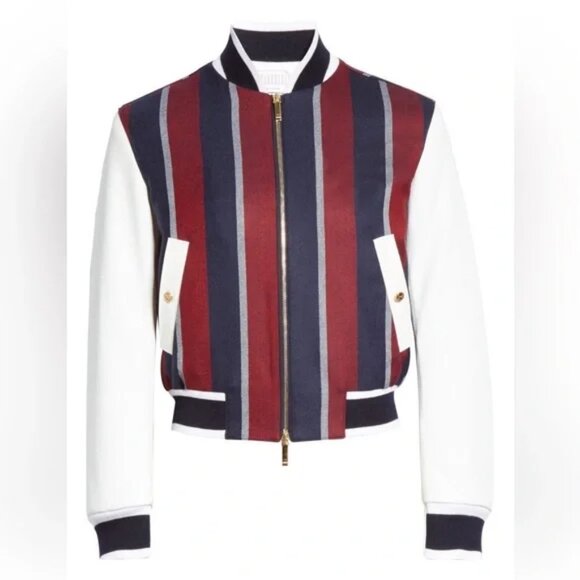 Thom Browne Blouson Jacket from TV’s BATWOMAN! Deerskin leather. GORGEOUS - Picture 1 of 14